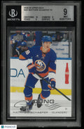 2025 Upper Deck Series 2 Young Guns Matthew Schaefer Rookie RC BGS 9