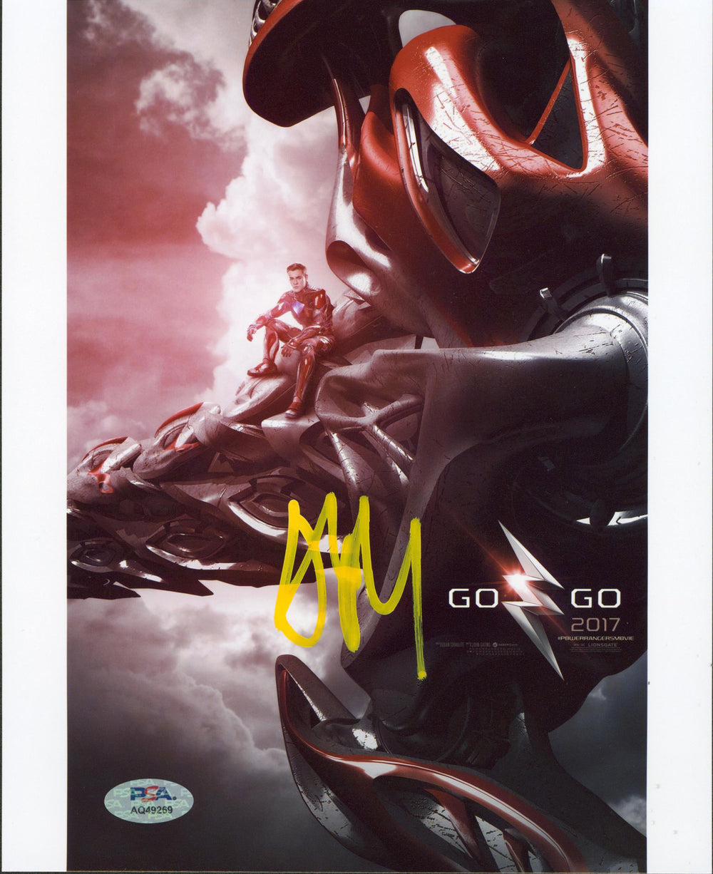 Dacre Montgomery Power Rangers Authentic Signed 8x10 Photo PSA/DNA #AQ49269