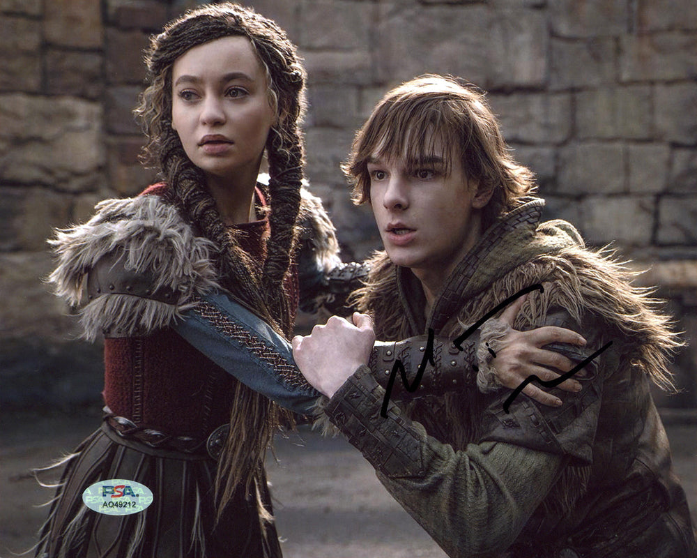 Mason Thames How to Train Your Dragon Signed 8x10 Photo PSA/DNA #AQ49212