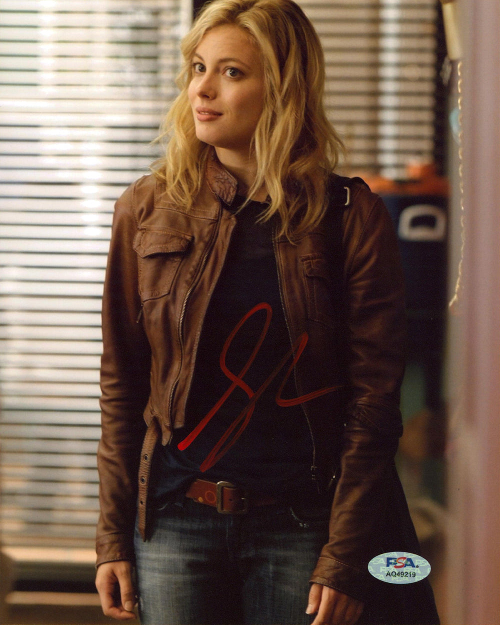 Gillian Jacobs Community Authentic Signed 8x10 Vertical Photo PSA/DNA #AQ49219