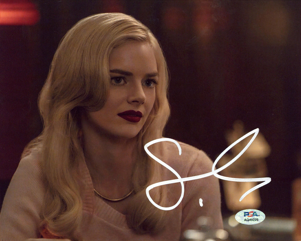 Samara Weaving Ready or Not Authentic Signed 8x10 Photo PSA/DNA #AQ49225