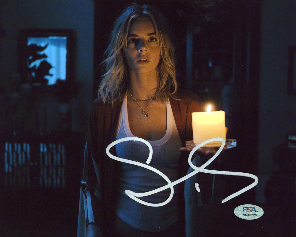 Samara Weaving Borderline Authentic Signed 8x10 Photo PSA/DNA #AQ49226