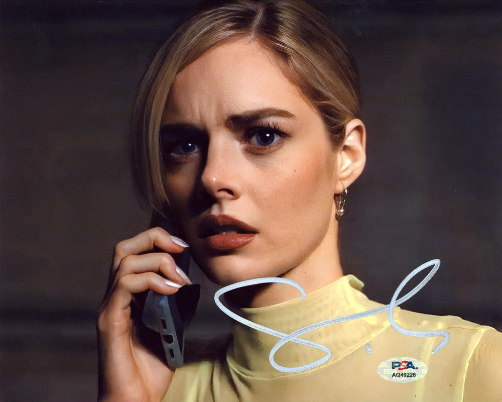 Samara Weaving Scream VI Authentic Signed 8x10 Horizontal Photo PSA/DNA #AQ49228