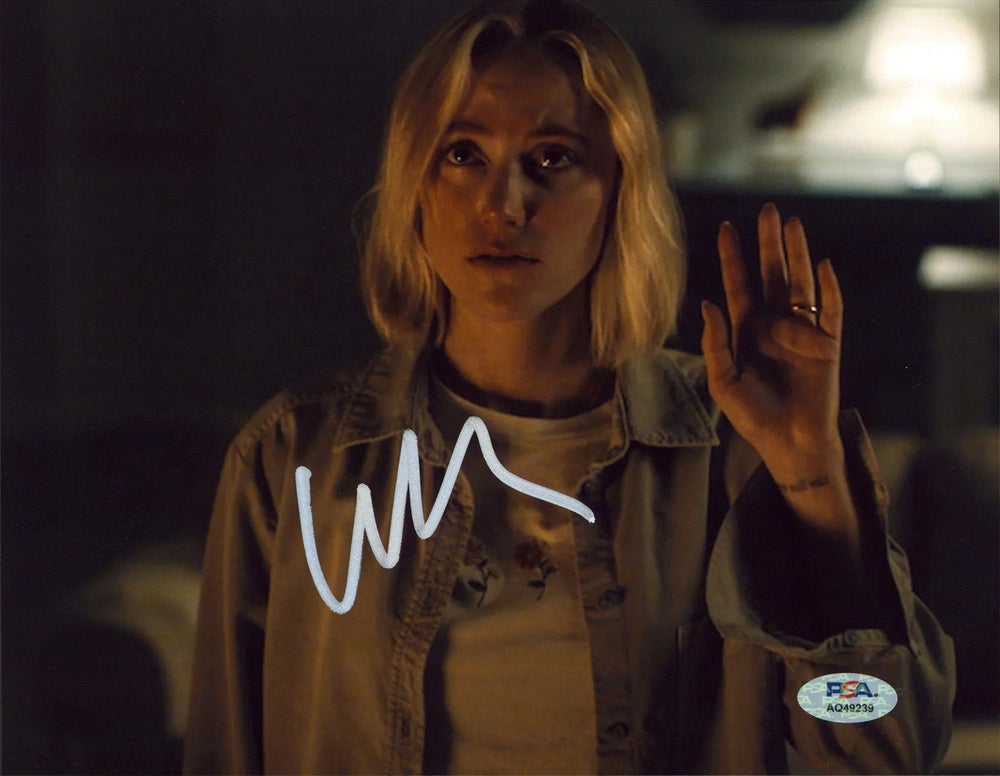 Maika Monroe Watcher Authentic Signed 8x10 Horizontal Photo PSA/DNA #AQ49239