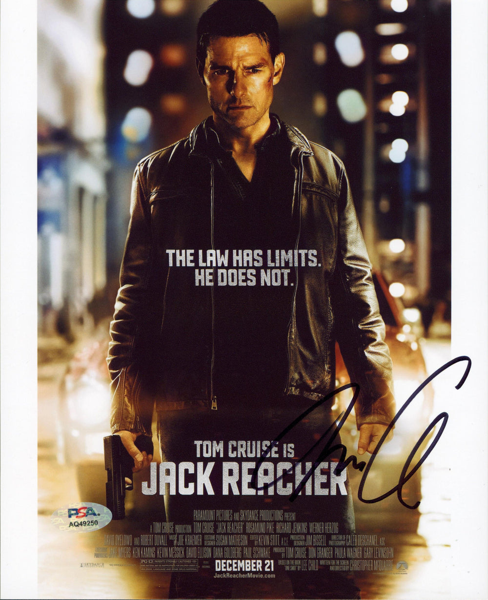 Christopher McQuarrie Jack Reacher Authentic Signed 8x10 Photo PSA/DNA #AQ49250