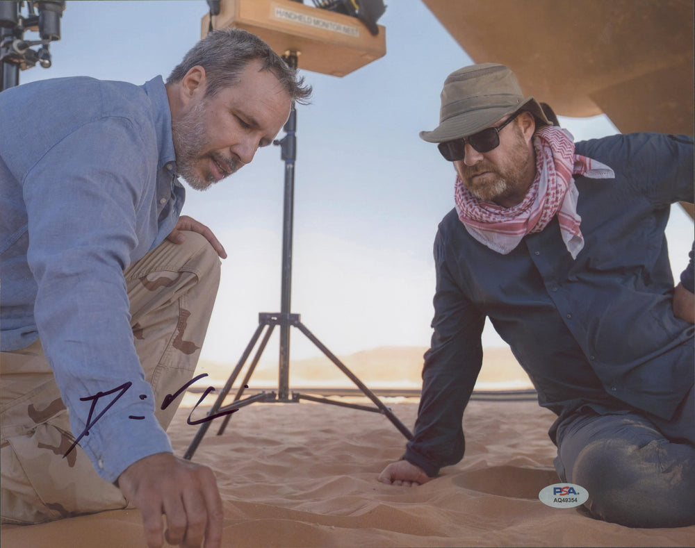 Denis Villeneuve Dune Part Two Authentic Signed 11x14 Photo PSA/DNA #AQ49354