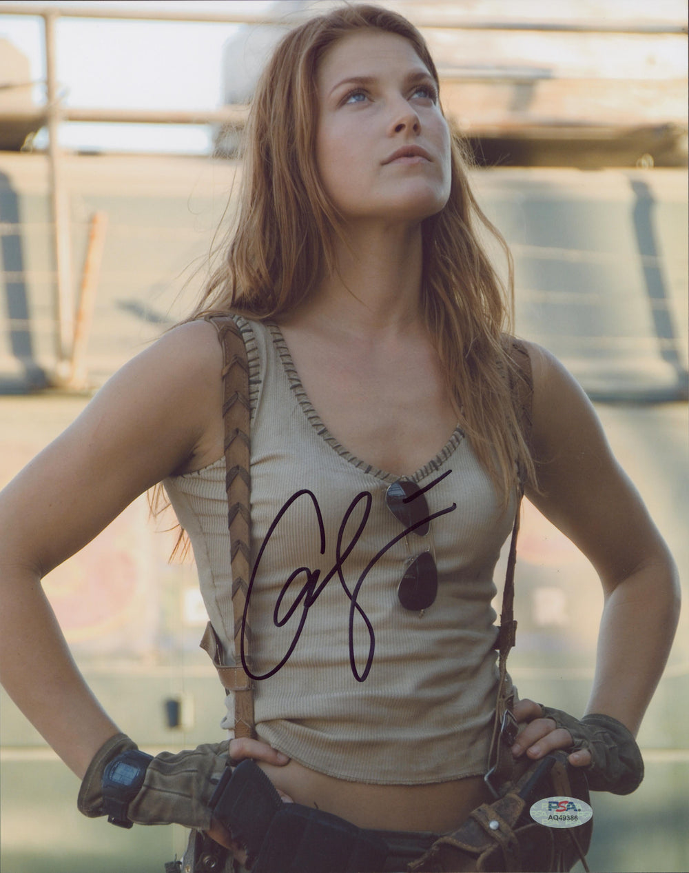 Ali Larter Resident Evil Authentic Signed 11x14 Vertical Photo PSA/DNA #AQ49386