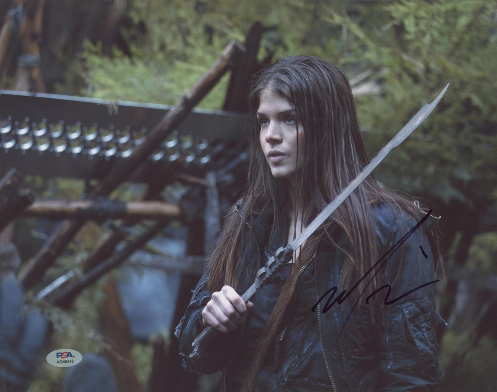 Marie Avgeropolous The 100 Authentic Signed 11x14 Photo PSA/DNA #AQ49443
