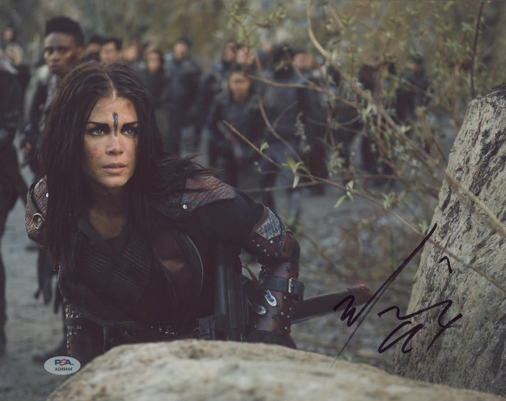 Marie Avgeropolous The 100 Authentic Signed 11x14 Photo PSA/DNA #AQ49444