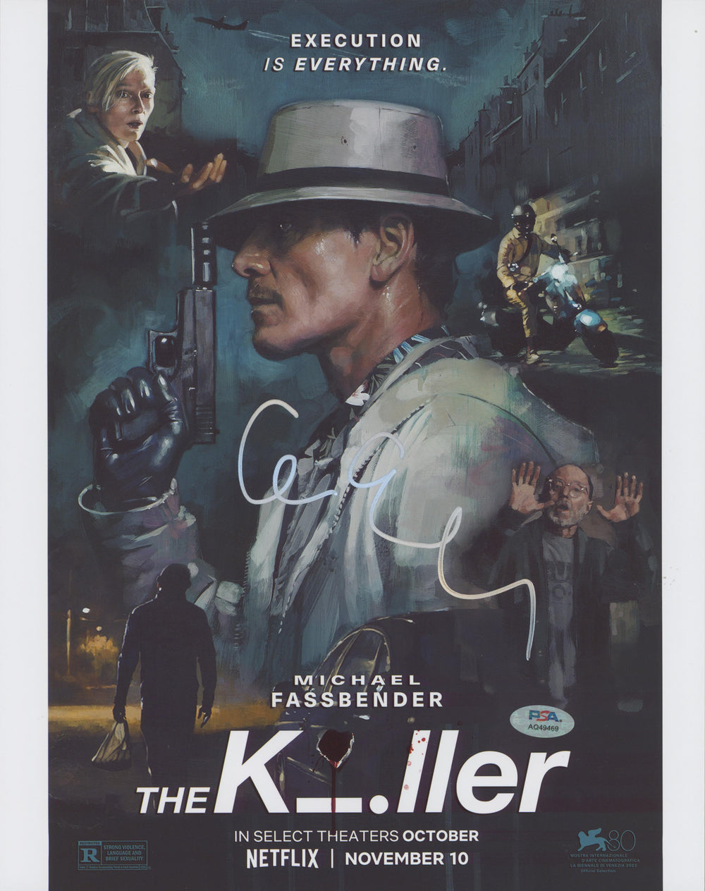 Andrew Kevin Walker The Killer Authentic Signed 11x14 Photo PSA/DNA #AQ49469