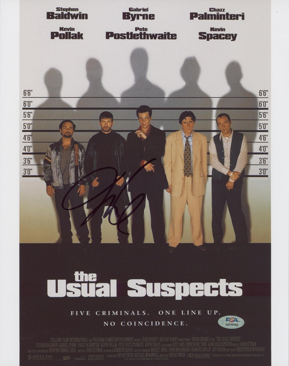 Christopher McQuarrie The Usual Suspects Signed 11x14 Photo PSA/DNA #AQ49495