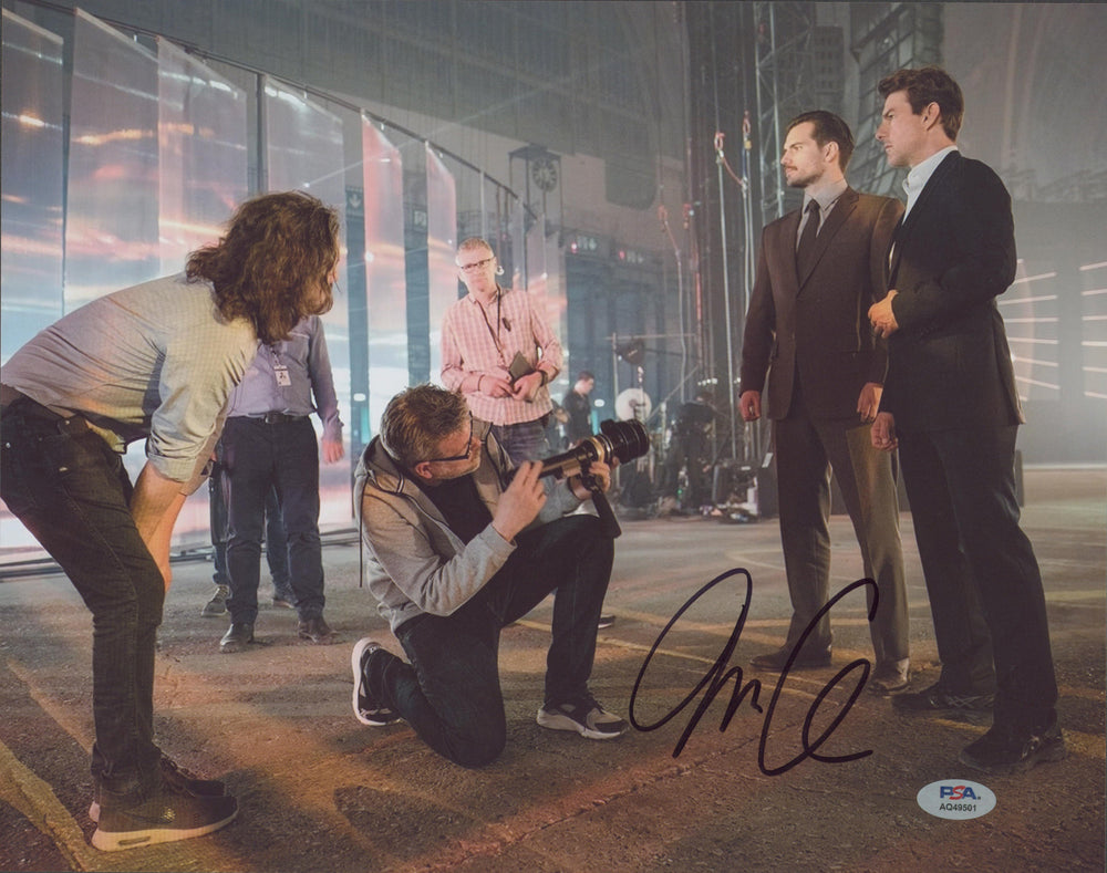Christopher McQuarrie Mission: Impossible Signed 11x14 Photo PSA/DNA #AQ49501