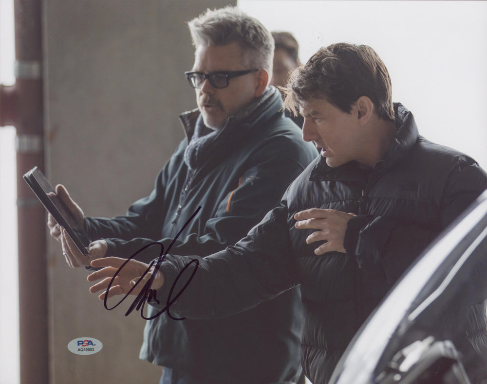 Christopher McQuarrie Mission: Impossible Signed 11x14 Photo PSA/DNA #AQ49502