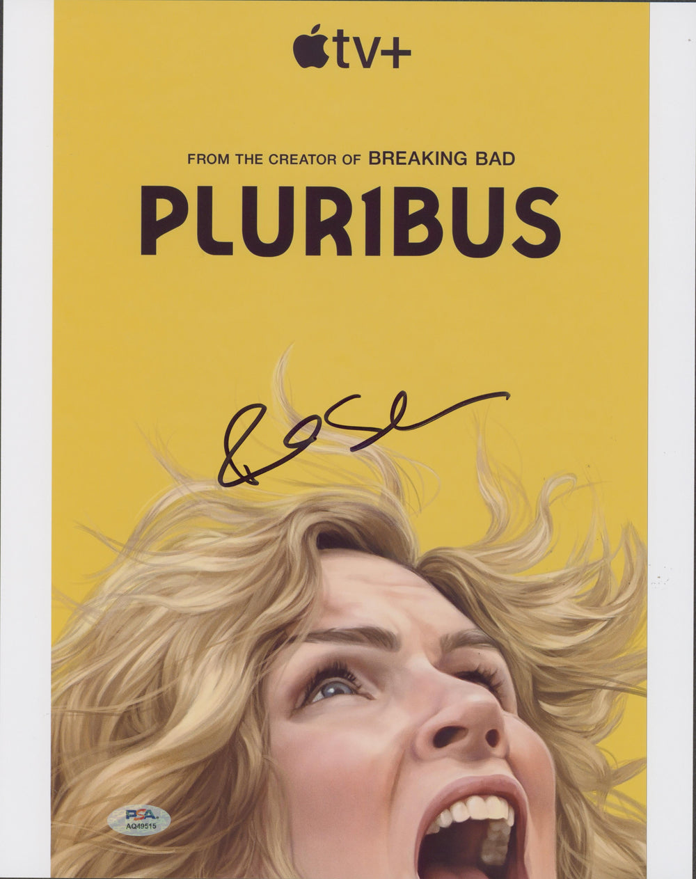 Rhea Seehorn Pluribus Authentic Signed 11x14 Vertical Photo PSA/DNA #AQ49515