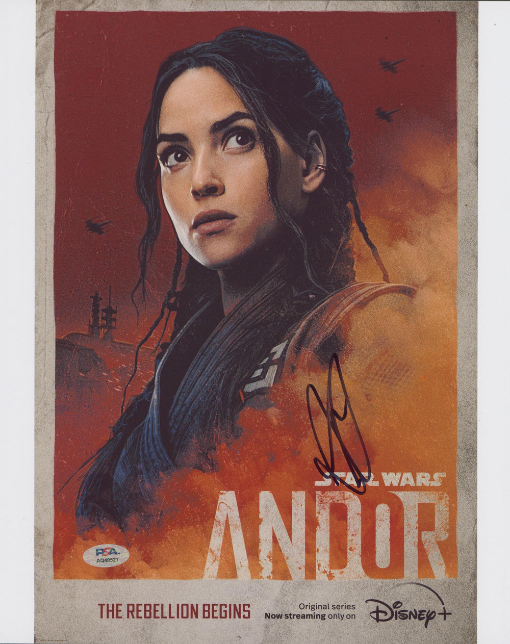 Adria Arjona Star Wars Andor Authentic Signed 11x14 Photo PSA/DNA #AQ49521