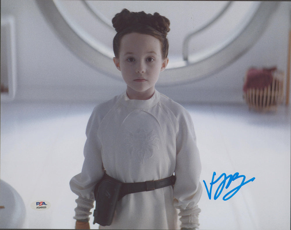 Lyra Blair Obi-Wan Kenobi Authentic Signed 11x14 Photo PSA/DNA #AQQ49525