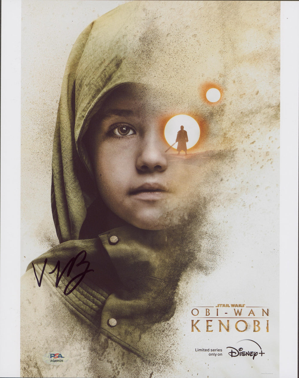 Lyra Blair Obi-Wan Kenobi Authentic Signed 11x14 Photo PSA/DNA #AQQ49526