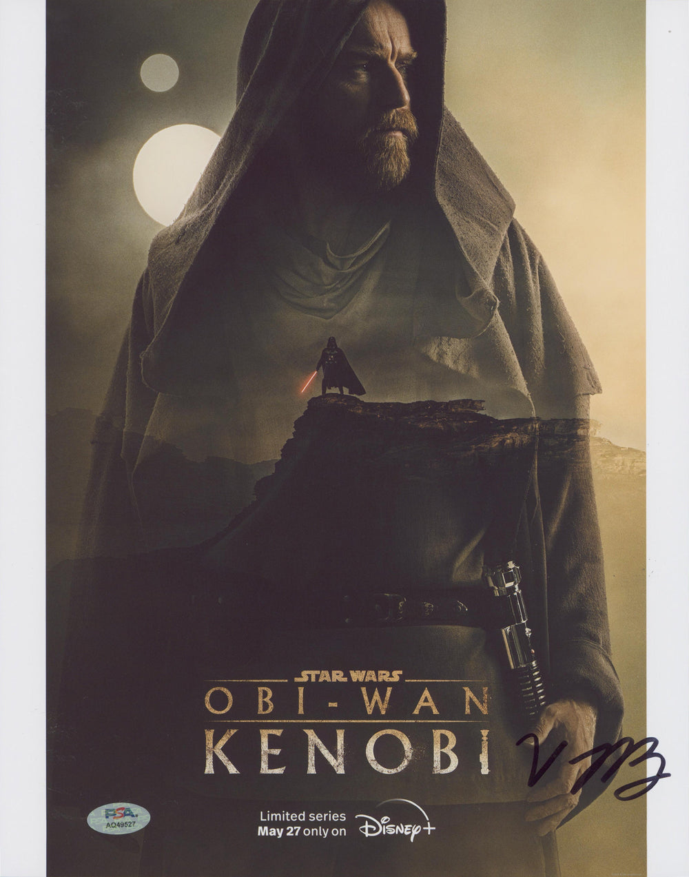 Lyra Blair Obi-Wan Kenobi Authentic Signed 11x14 Vertical Photo PSA/DNA #AQ49527