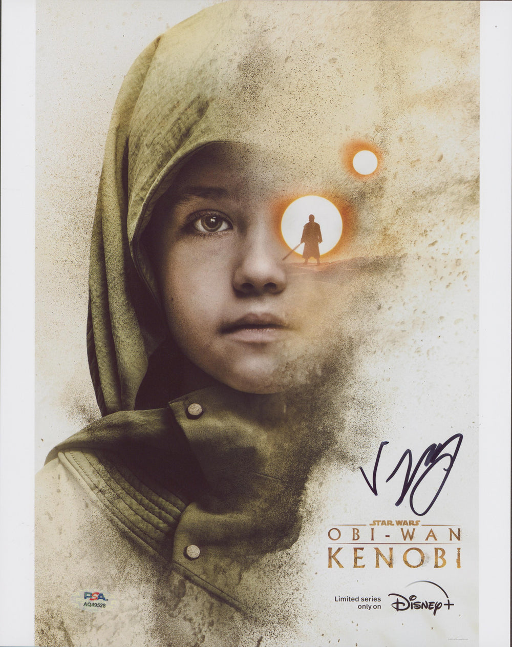 Lyra Blair Obi-Wan Kenobi Authentic Signed 11x14 Vertical Photo PSA/DNA #AQ49528