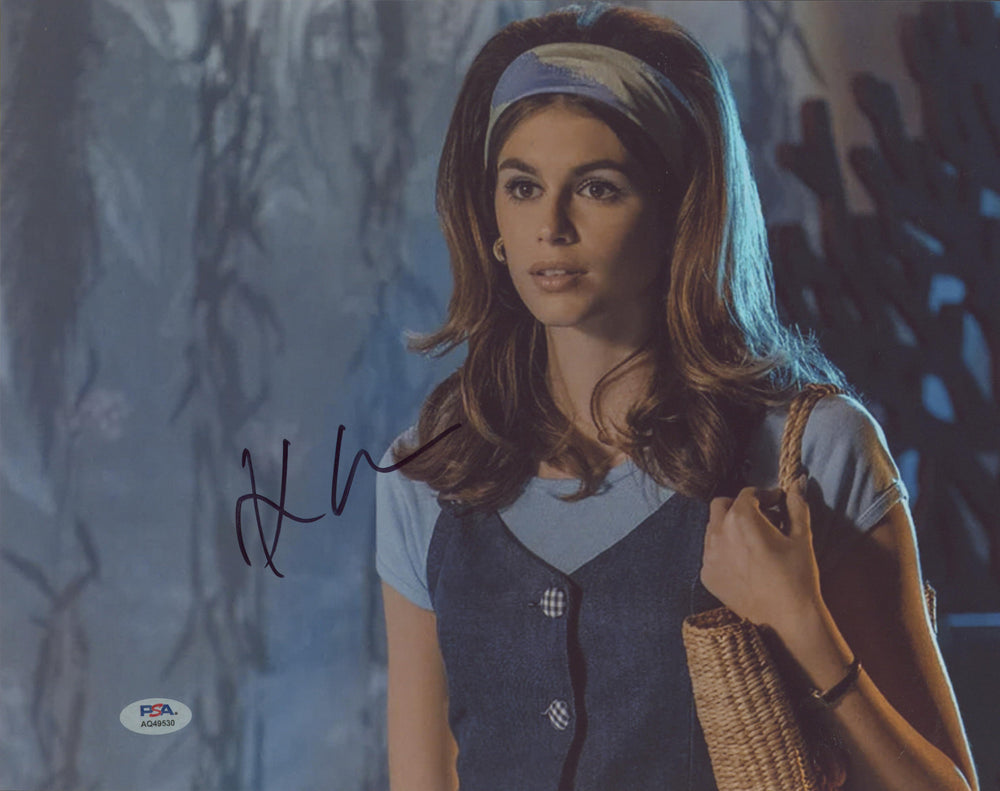 Kaia Gerber Palm Royale Authentic Signed 11x14 Horizontal Photo PSA/DNA #AQ49530