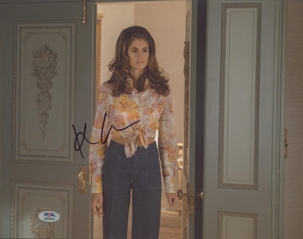 Kaia Gerber Palm Royale Authentic Signed 11x14 Photo PSA/DNA #AQ495531