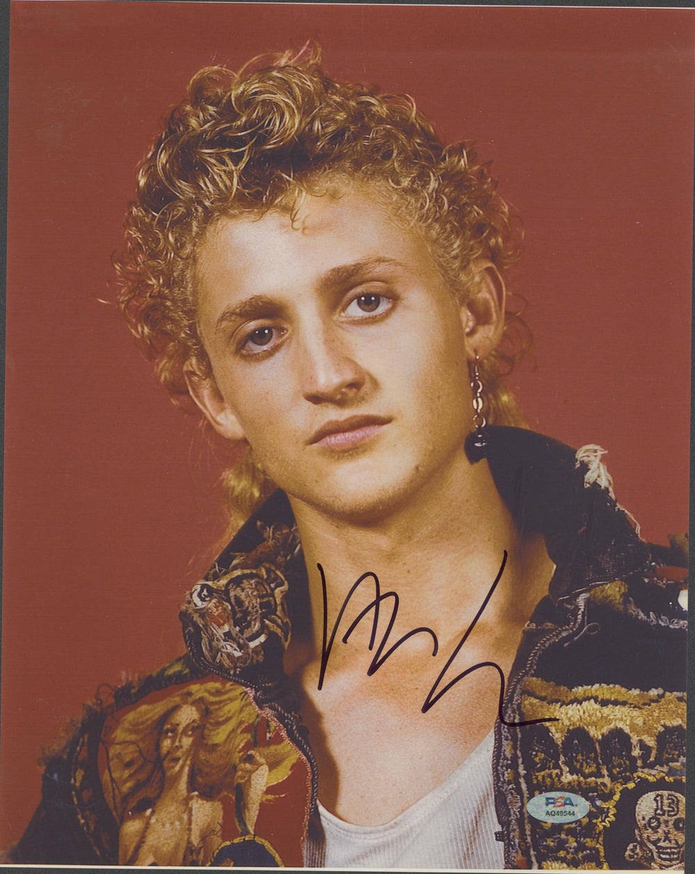 Alex Winter The Lost Boys Authentic Signed 11x14 Vertical Photo PSA/DNA #AQ49544
