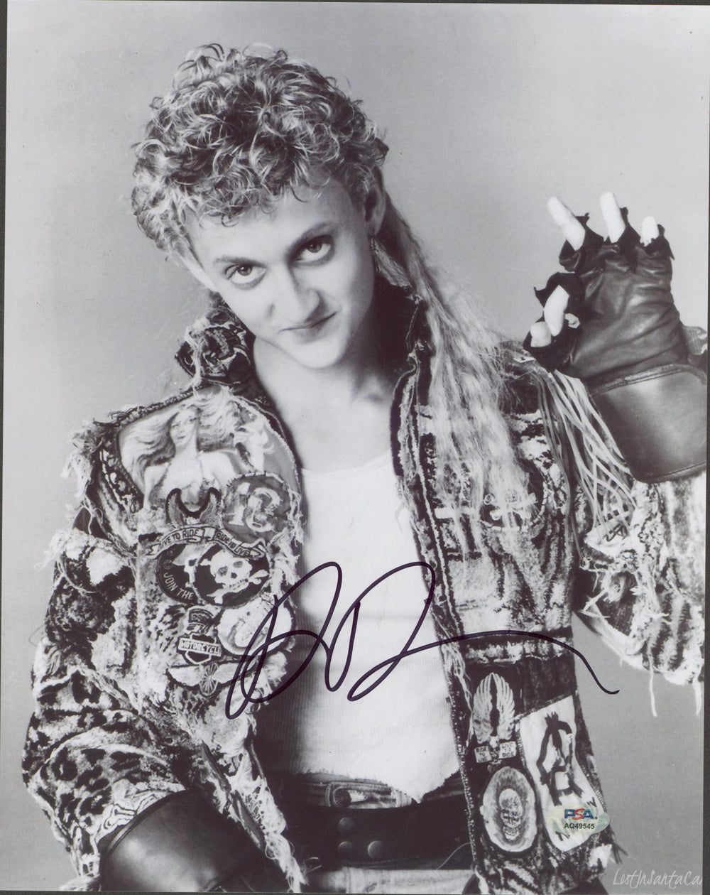 Alex Winter The Lost Boys Authentic Signed 11x14 Vertical Photo PSA/DNA #AQ49545
