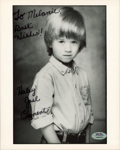 Haley Joel Osment Forrest Gump "Best Wishes!" Signed 8x10 Photo PSA/DNA #AQ49133