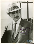 Alec Guinness The Comedians "Good wishes" Signed 8x10 B&W Photo BAS #AE17714