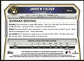 2026 Bowman 1st Gold Auto Andrew Fischer /50