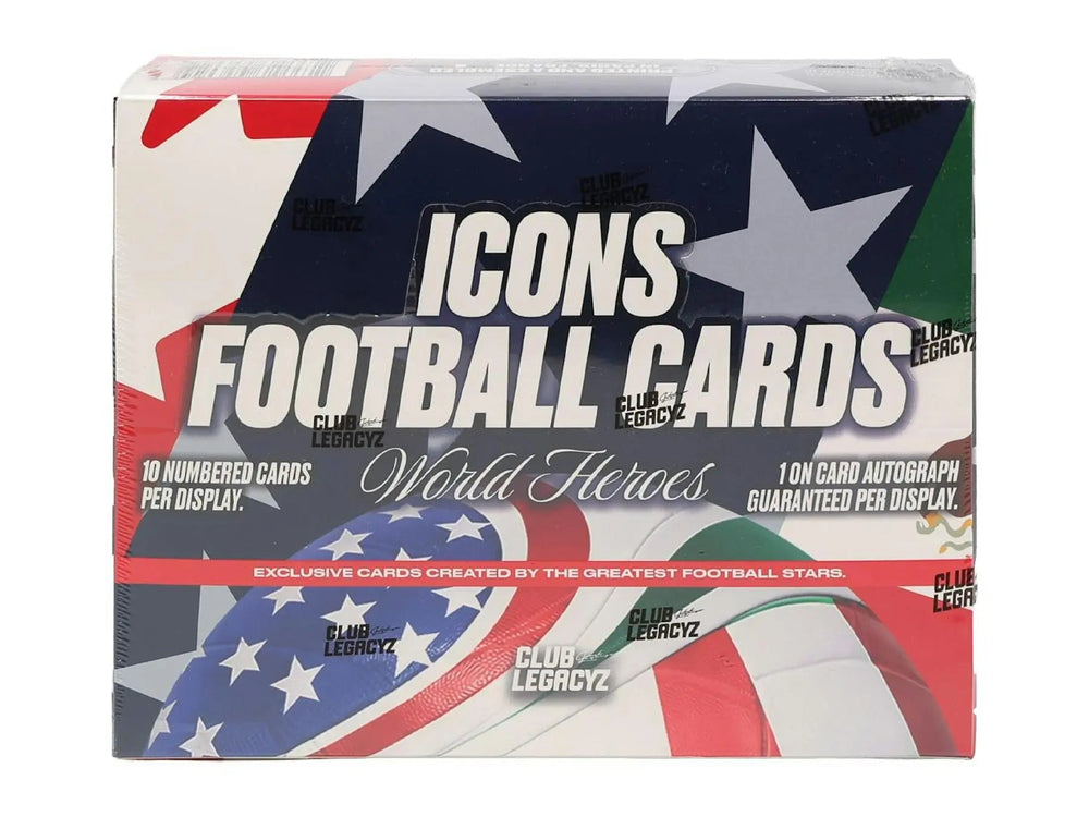 2026 Club Legacyz Icons 4th Edition Soccer Hobby Box
