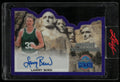 2026 Leaf Metal Mount Rushmore Purple Auto Larry Bird /5
