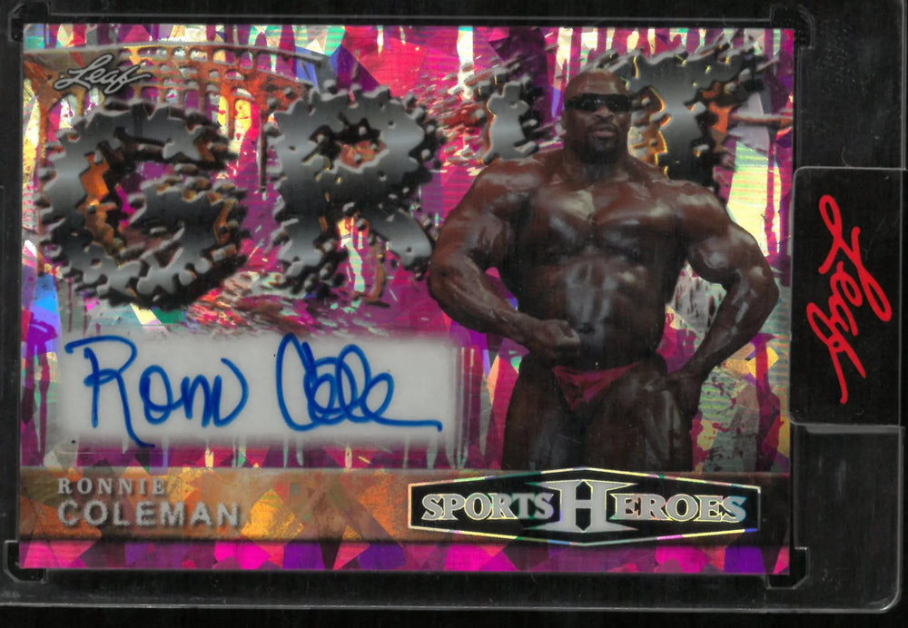2026 Leaf Sports Heroes GRIT Ronnie Coleman Autograph 1/1