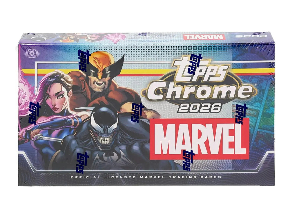 2026 Topps Chrome Marvel Comics Hobby Box