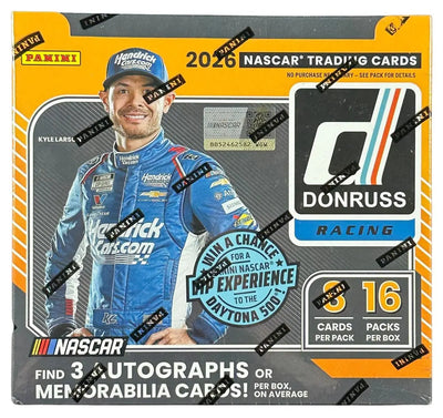 2026 Panini Donruss Racing Hobby Box