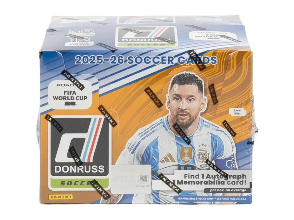 2026 Panini Donruss Road to World Cup Soccer Hobby Box