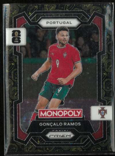 2026 Panini Monopoly Prizm FIFA World Cup 26 Goncalo Ramos World Cup Luxury Rings /25