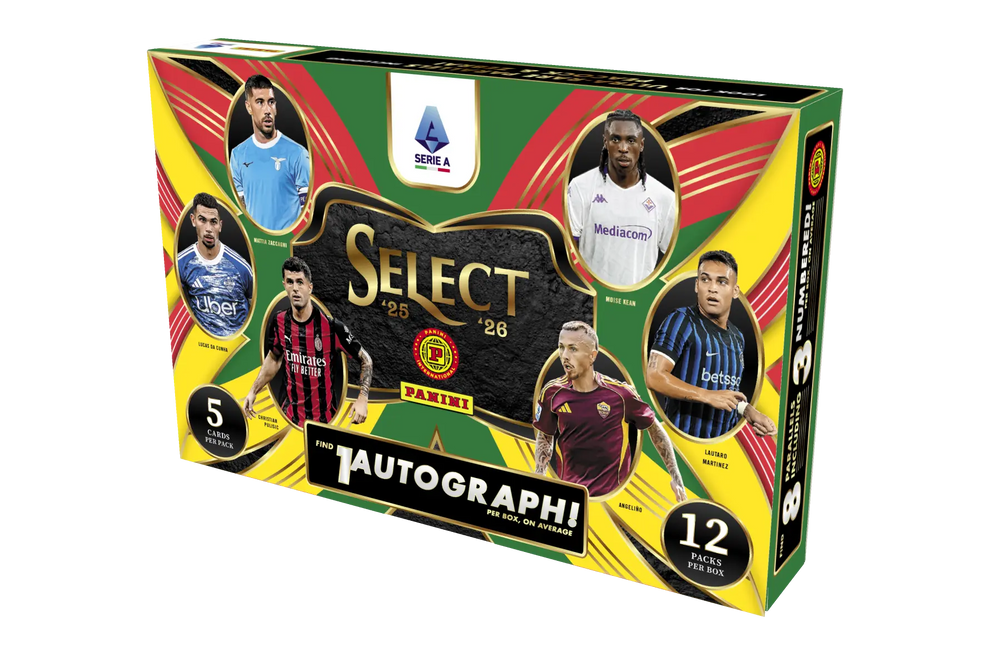 2026 Panini Select Soccer Serie A International Trading Cards