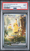 2026 Pokemon Ascended Heroes Pikachu EX Special Illustration Rare PSA 9 276/217