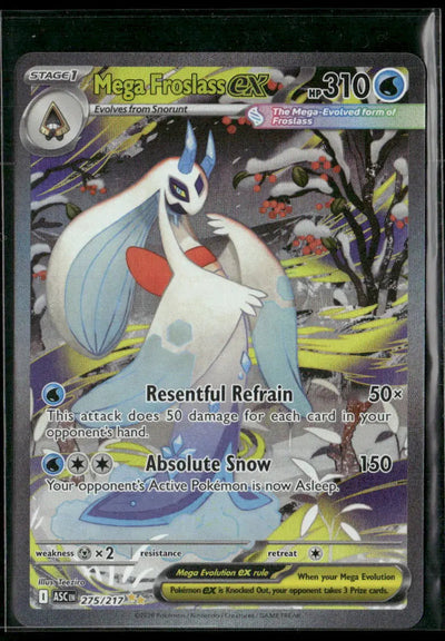 2026 Pokemon Ascended Heroes Special Illustration Rare Mega Froslass ex 275/217
