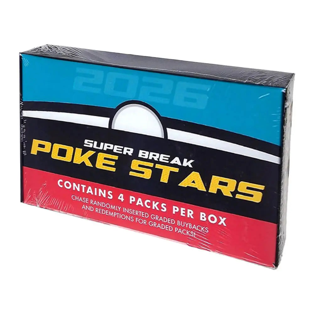 2026 Pokemon - Super Break Pokestars