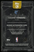 2026 Topps 3 Rookie Autograph Cedric Coward Auto RC
