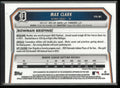 2026 Topps Bowman Chrome Autograph Max Clark Auto Green Refractor /99