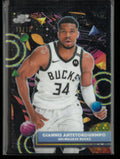 2026 Topps Chrome Cosmic Giannis Antetokounmpo Black Fast Break /10