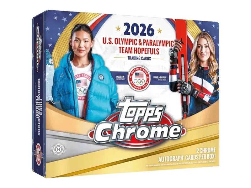 2026 Topps Chrome U.S. Olympics Hobby Box