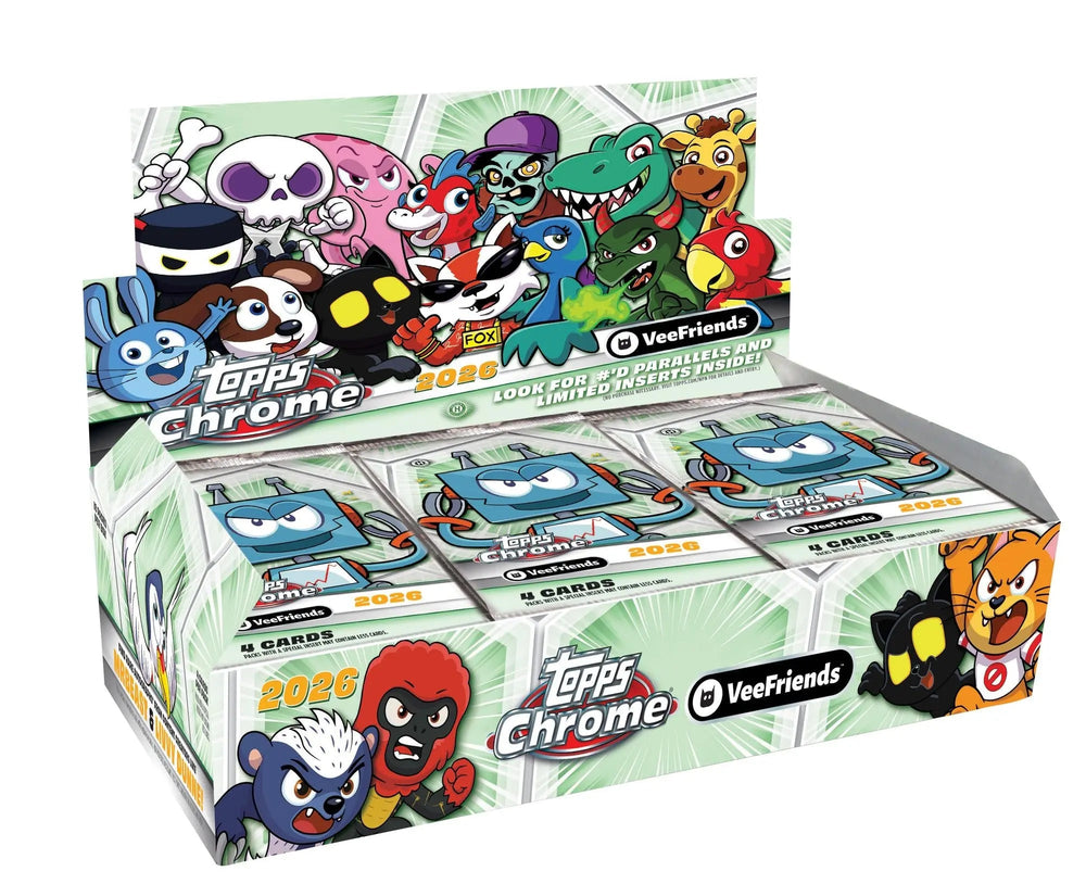 2026 Topps Chrome Veefriends Hobby Box Vee Friends