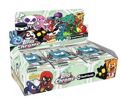 2026 Topps Chrome Veefriends Hobby Box Vee Friends