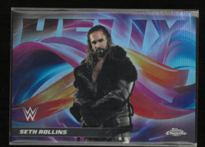 2026 Topps Chrome WWE Helix Seth Rollins SP