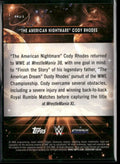 2026 Topps Cosmic Chrome Planetary Pursuit Jupiter Cody Rhodes #PPJ-1