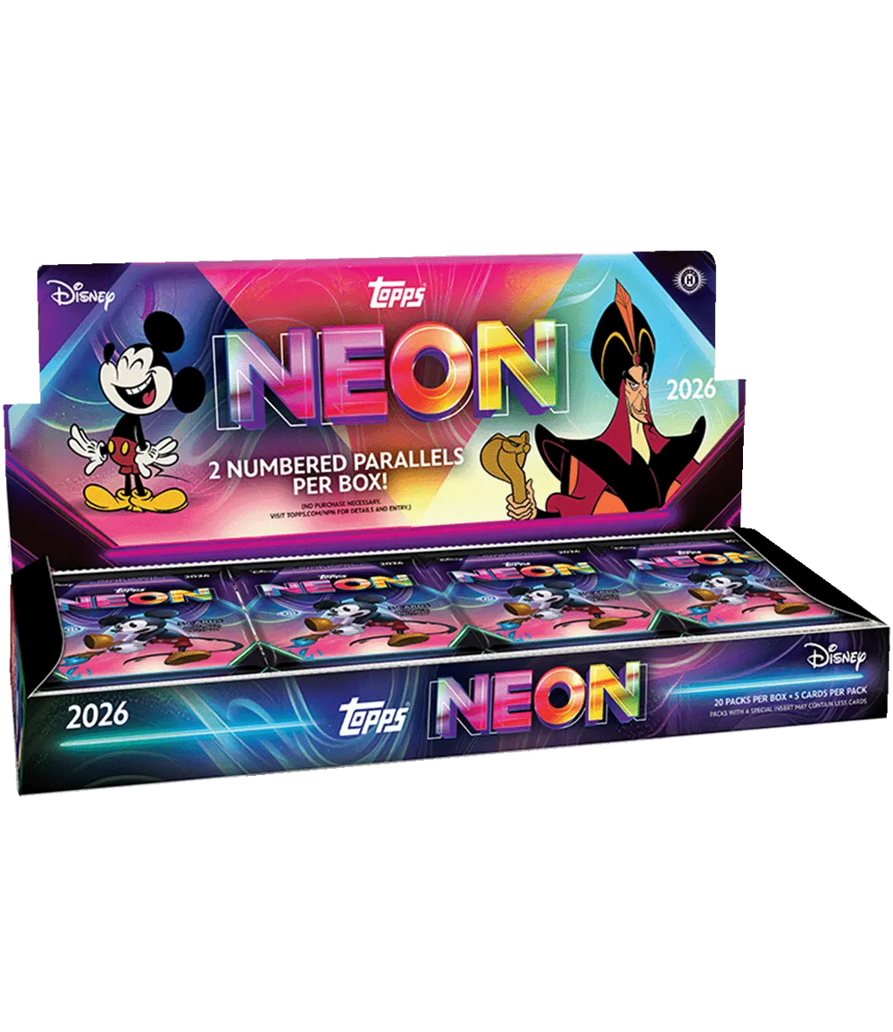 2026 Topps Disney Neon Hobby Box